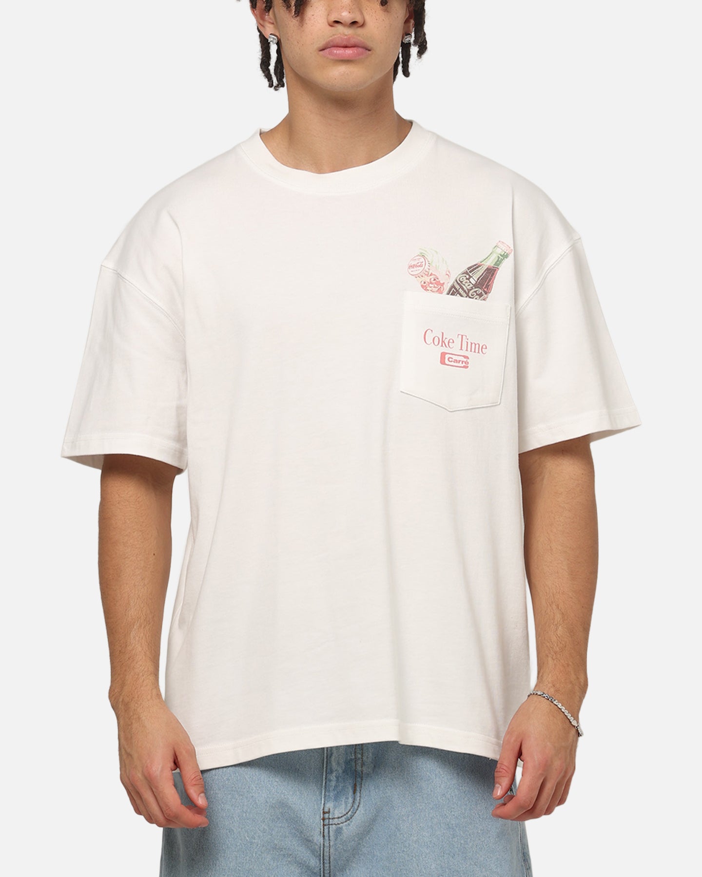 Carré X Coca Cola Coke Time T-Shirt White | Culture Kings US