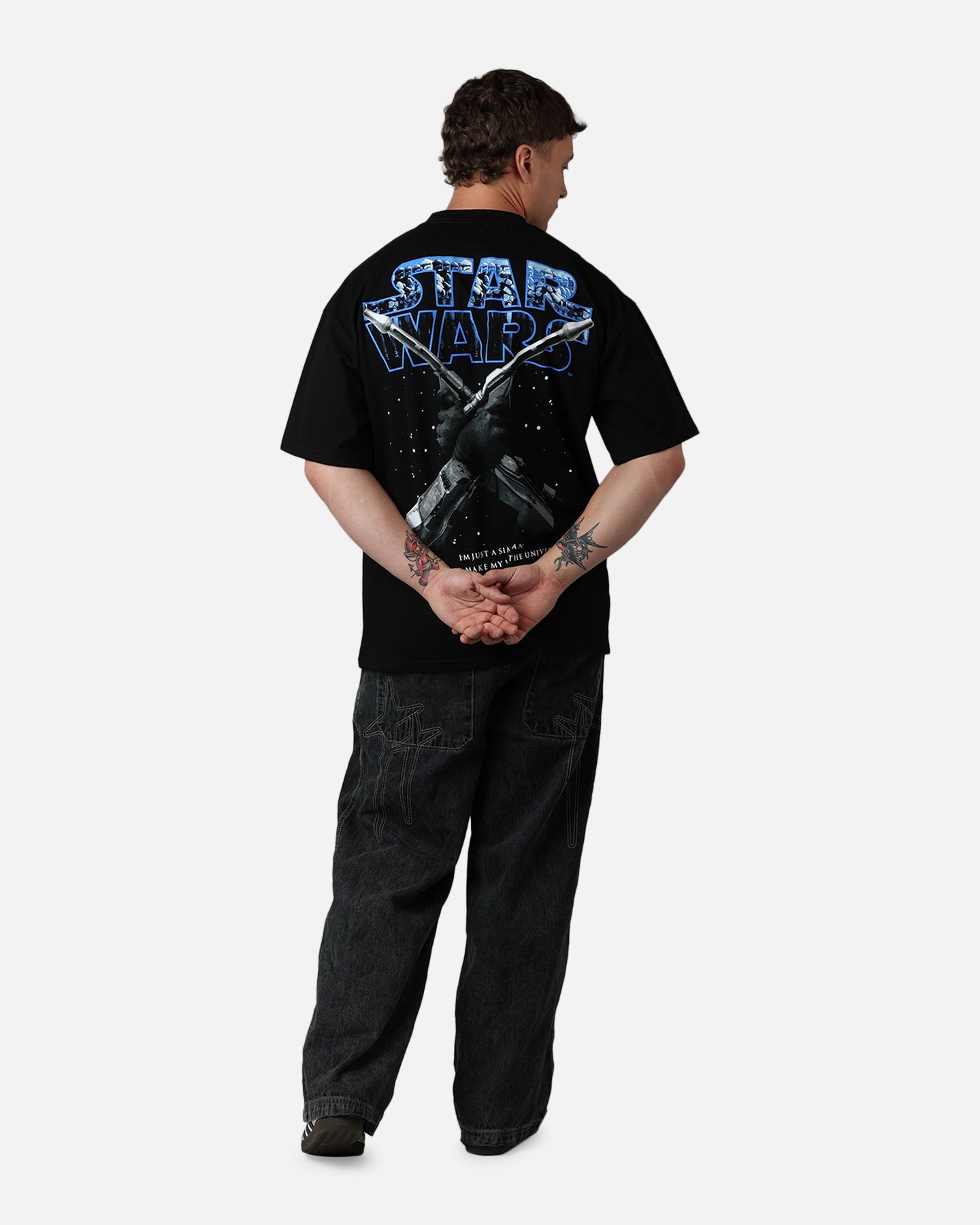 73Studio Star Wars 2002 Jango T-Shirt Black | Culture Kings US