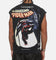 73Studio X Marvel Spotlight Muscle T-Shirt Black Acidwash