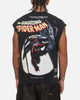 73Studio X Marvel Spotlight Muscle T-Shirt Black Acidwash