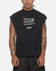 73Studio X Marvel Spotlight Muscle T-Shirt Black Acidwash