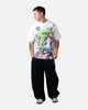 73Studio Marvel The Hulk Lashes Out All Over Print T-Shirt White