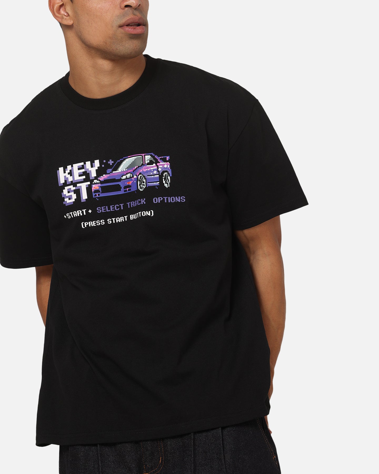 Key Street 16 Bit Heavy T-Shirt Black | Culture Kings US