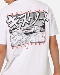 Key Street Solitaire T-Shirt White
