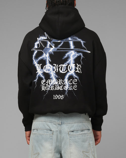 Loiter Frontier Hoodie Black