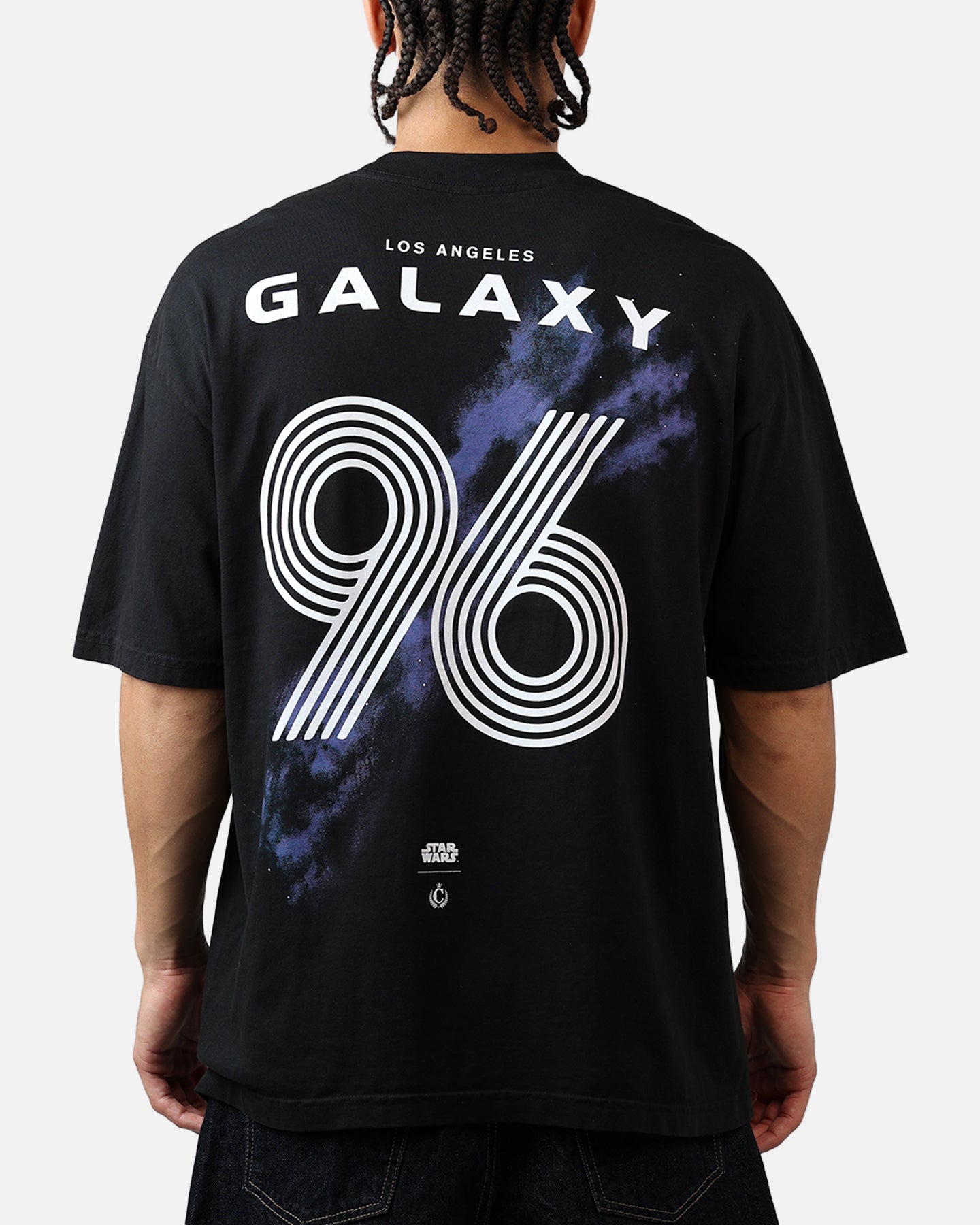 Culture Kings X Star Wars LA Galaxy Jersey T-Shirt Black | Culture