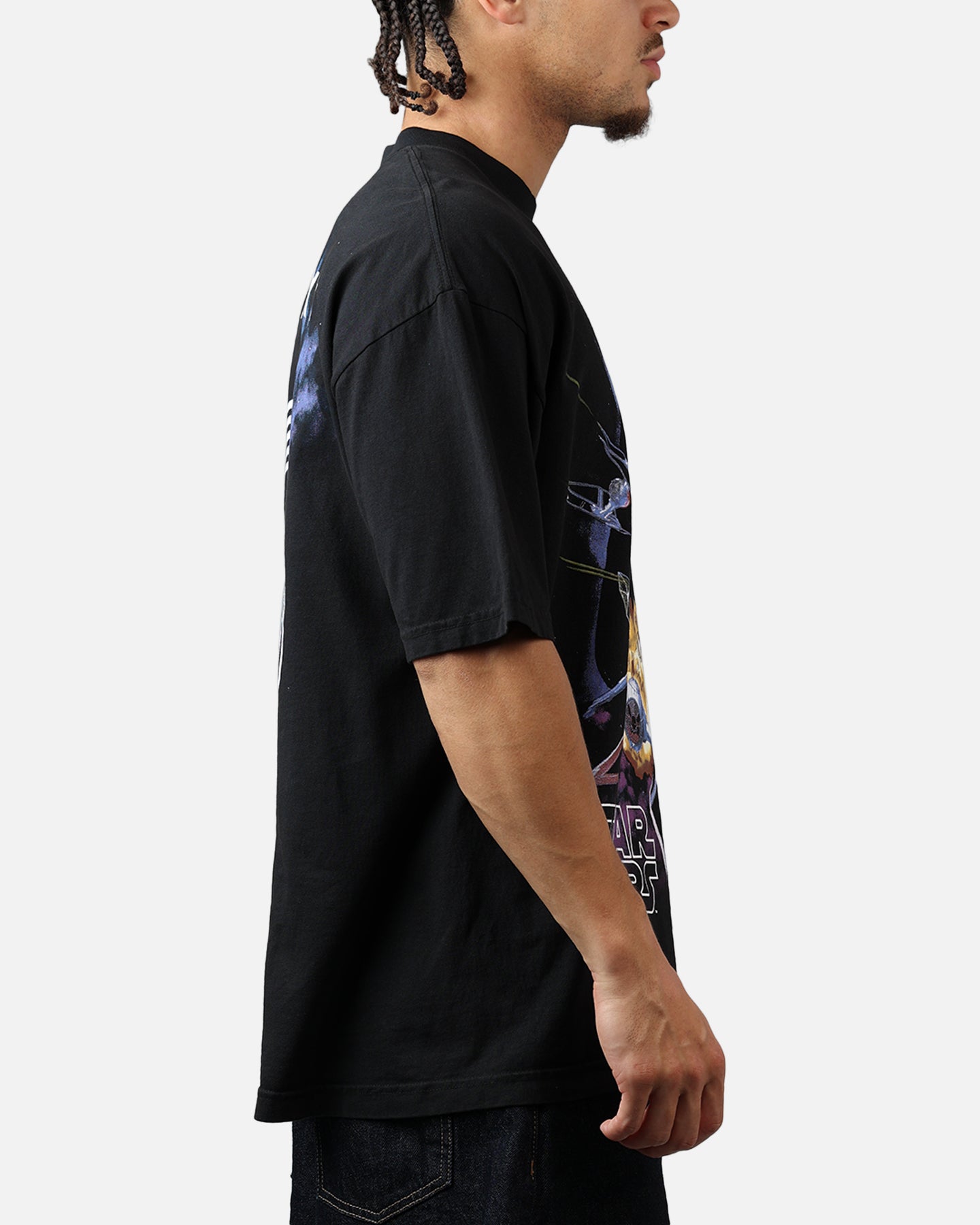 Culture Kings X Star Wars LA Galaxy Jersey T-Shirt Black | Culture
