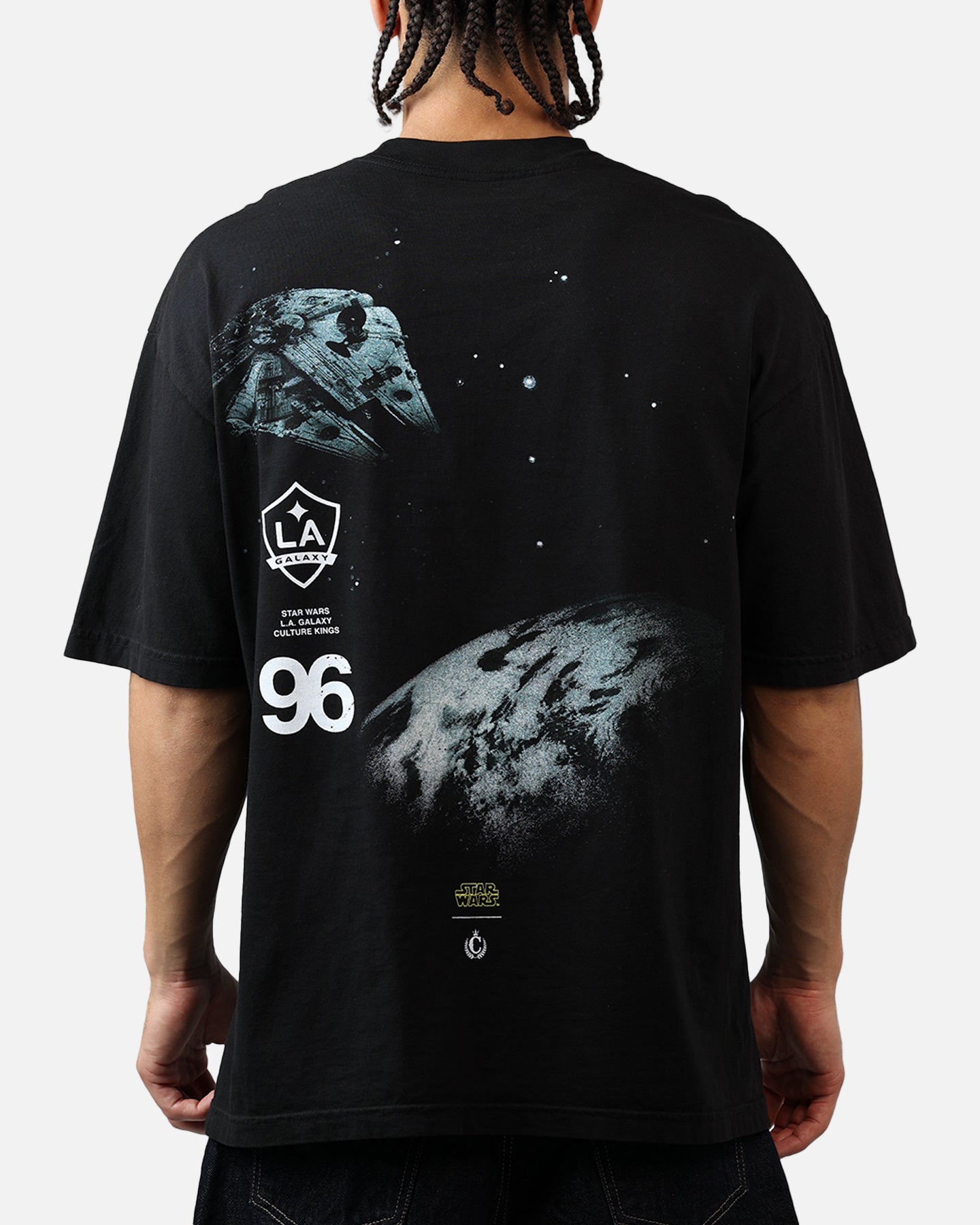 Culture Kings X Star Wars LA Galaxy X-Wing T-Shirt Black | Culture
