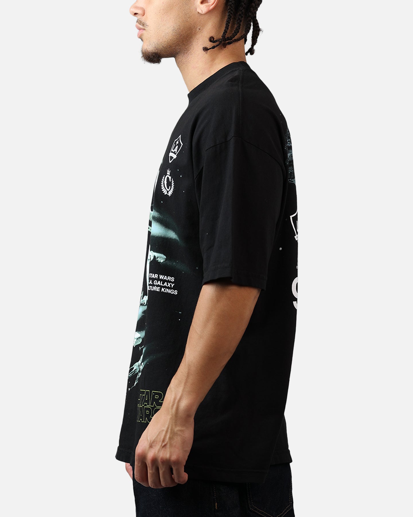 Culture Kings X Star Wars LA Galaxy X-Wing T-Shirt Black | Culture