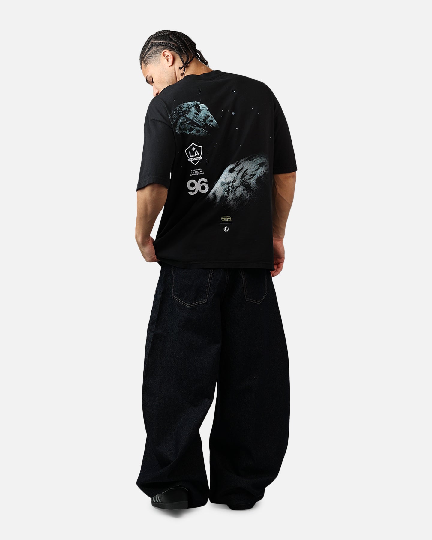 Culture Kings X Star Wars LA Galaxy X-Wing T-Shirt Black | Culture