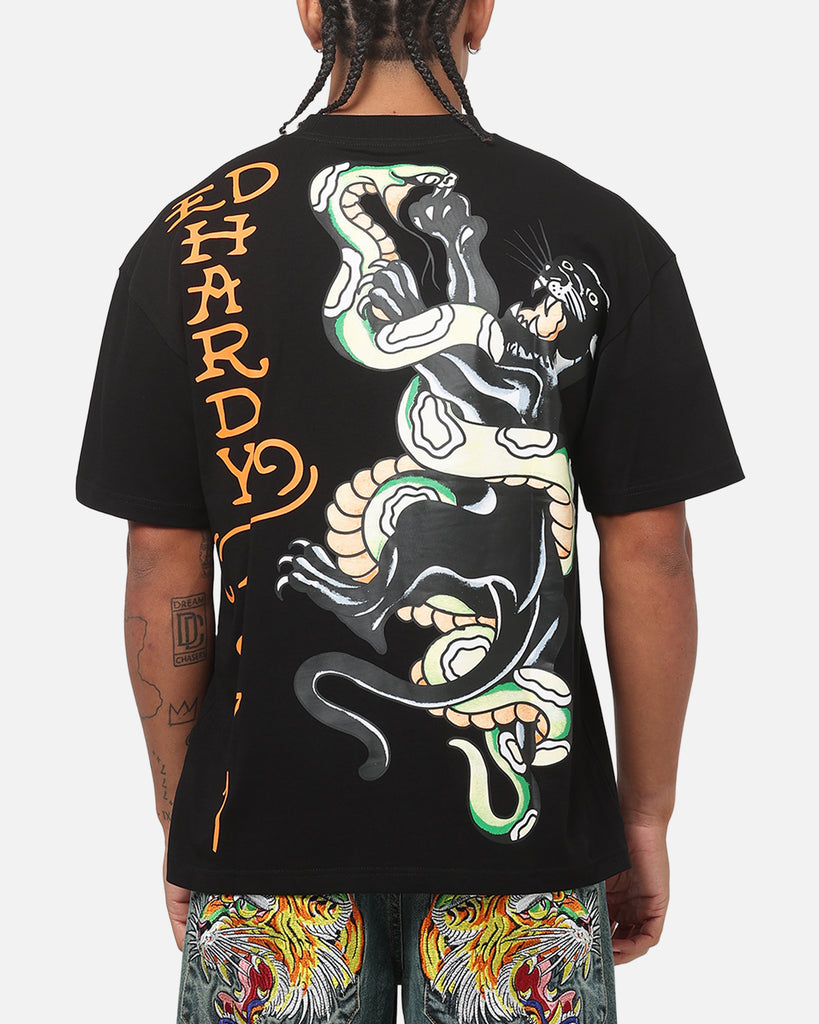 Ed Hardy Panther T-Shirt Black | Culture Kings US