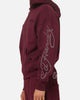 Ed Hardy Trinity Rhinestone Zip Hoodie Plum