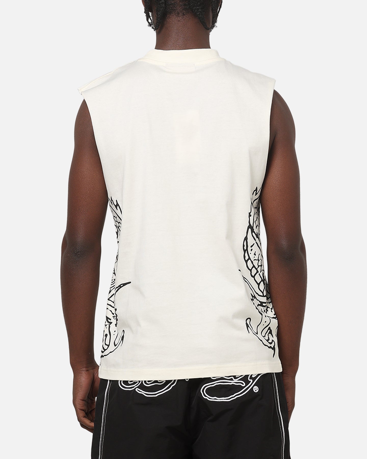 Ed Hardy Dragon Muscle T-Shirt Off White | Culture Kings US