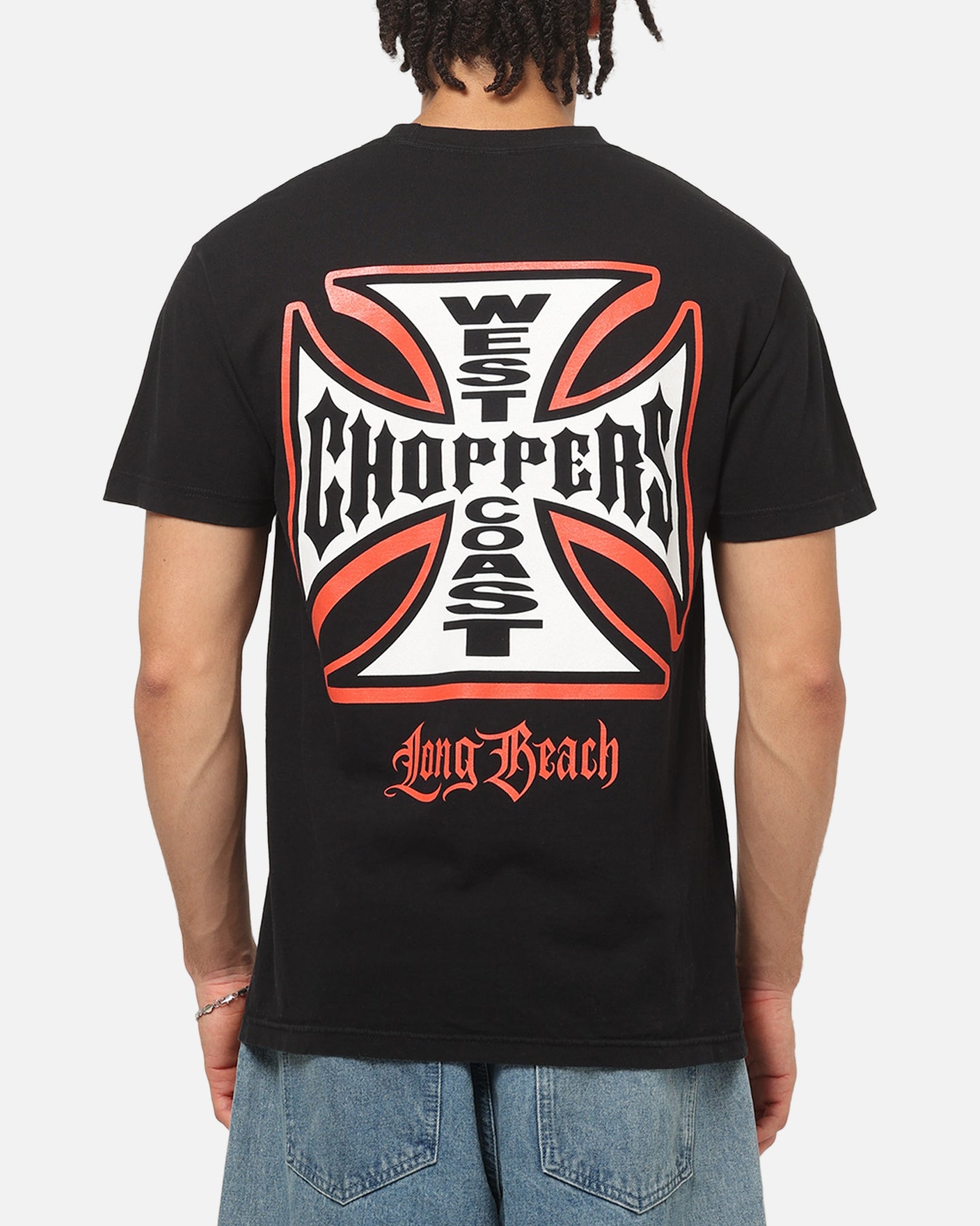 West Coast Choppers Choppers Cross T-Shirt Black | Culture Kings US