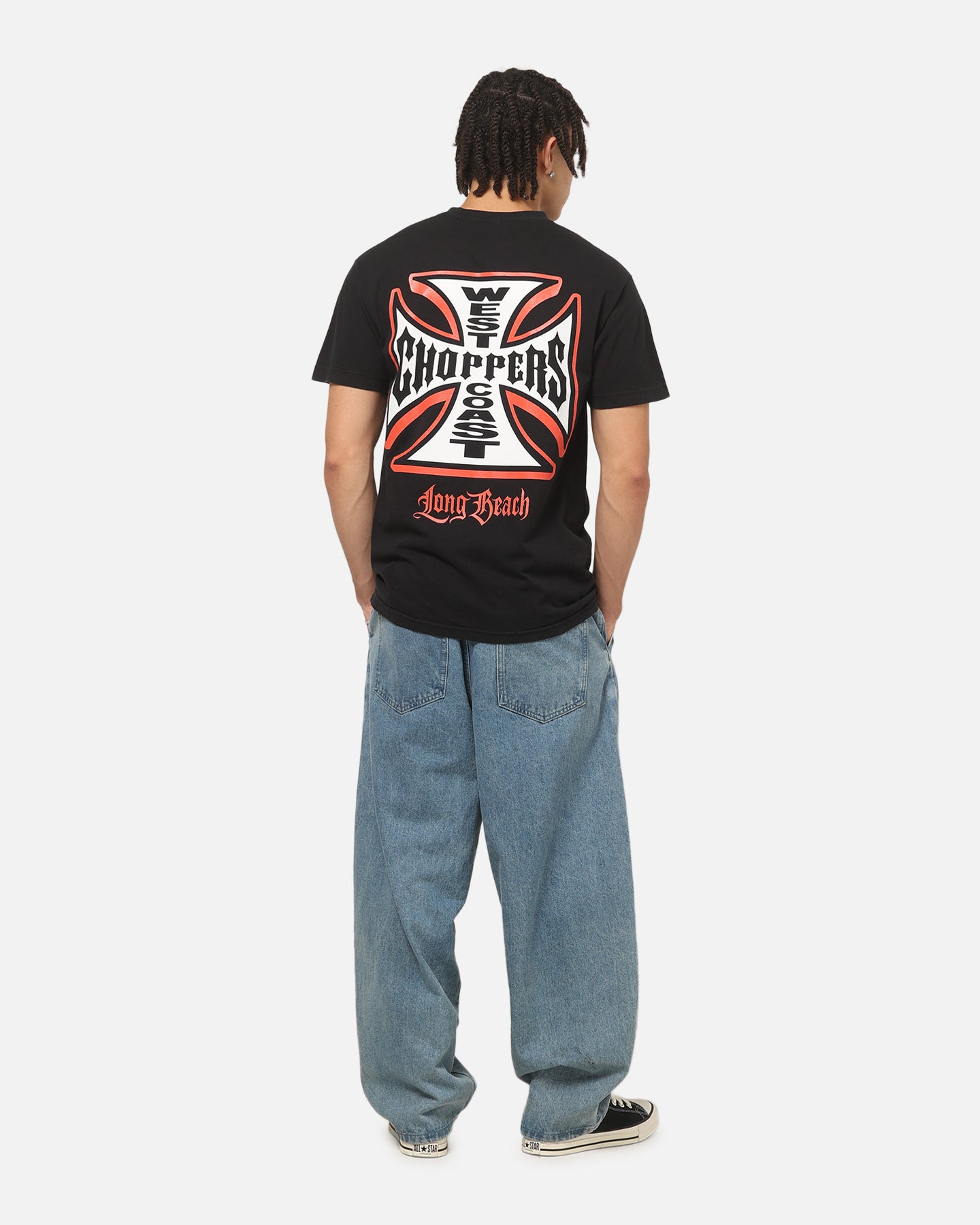 West Coast Choppers Choppers Cross T-Shirt Black | Culture Kings US
