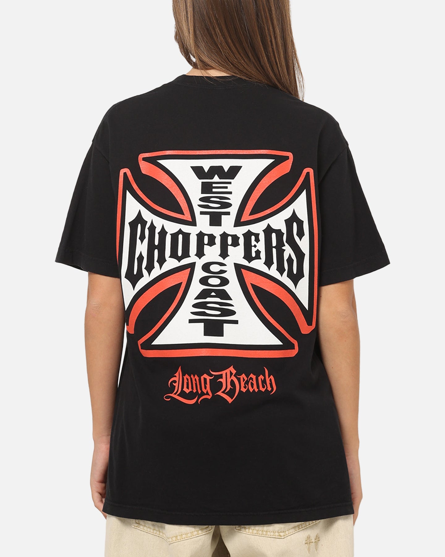 West Coast Choppers Choppers Cross T-Shirt Black | Culture Kings US