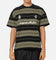Carre Collective Stripe T-Shirt Black/Olive