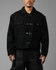 Loiter Hybrid Denim Jacket Black