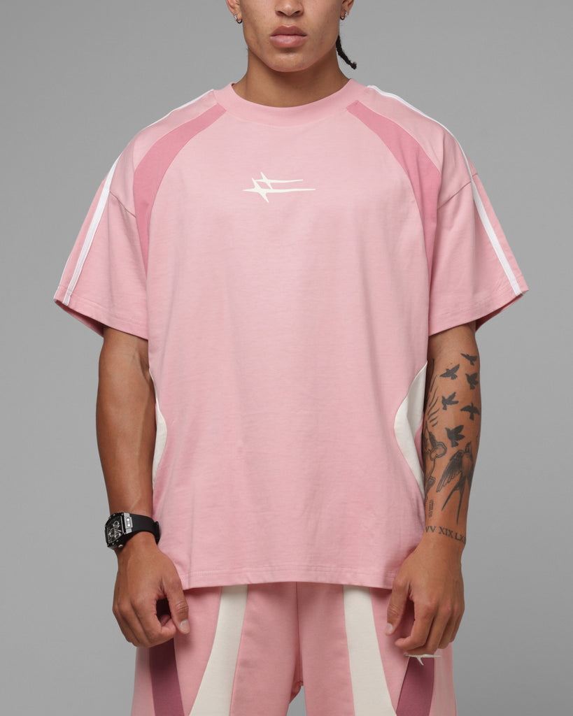 Loiter Hybrid Tek T-Shirt Pink | Culture Kings US