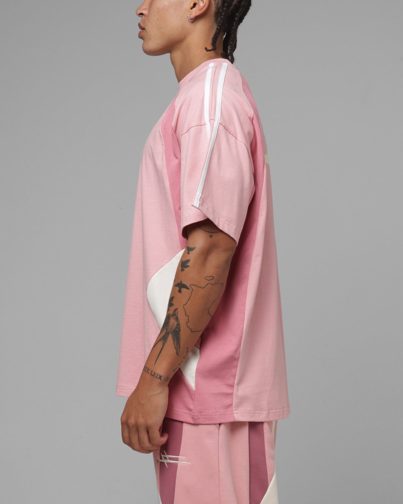 Loiter Hybrid Tek T-Shirt Pink | Culture Kings US