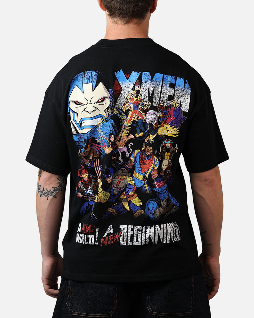 Manグッズ 73Studio Marvel X-Men Previously On X-Men T-Shirt Black | Culture