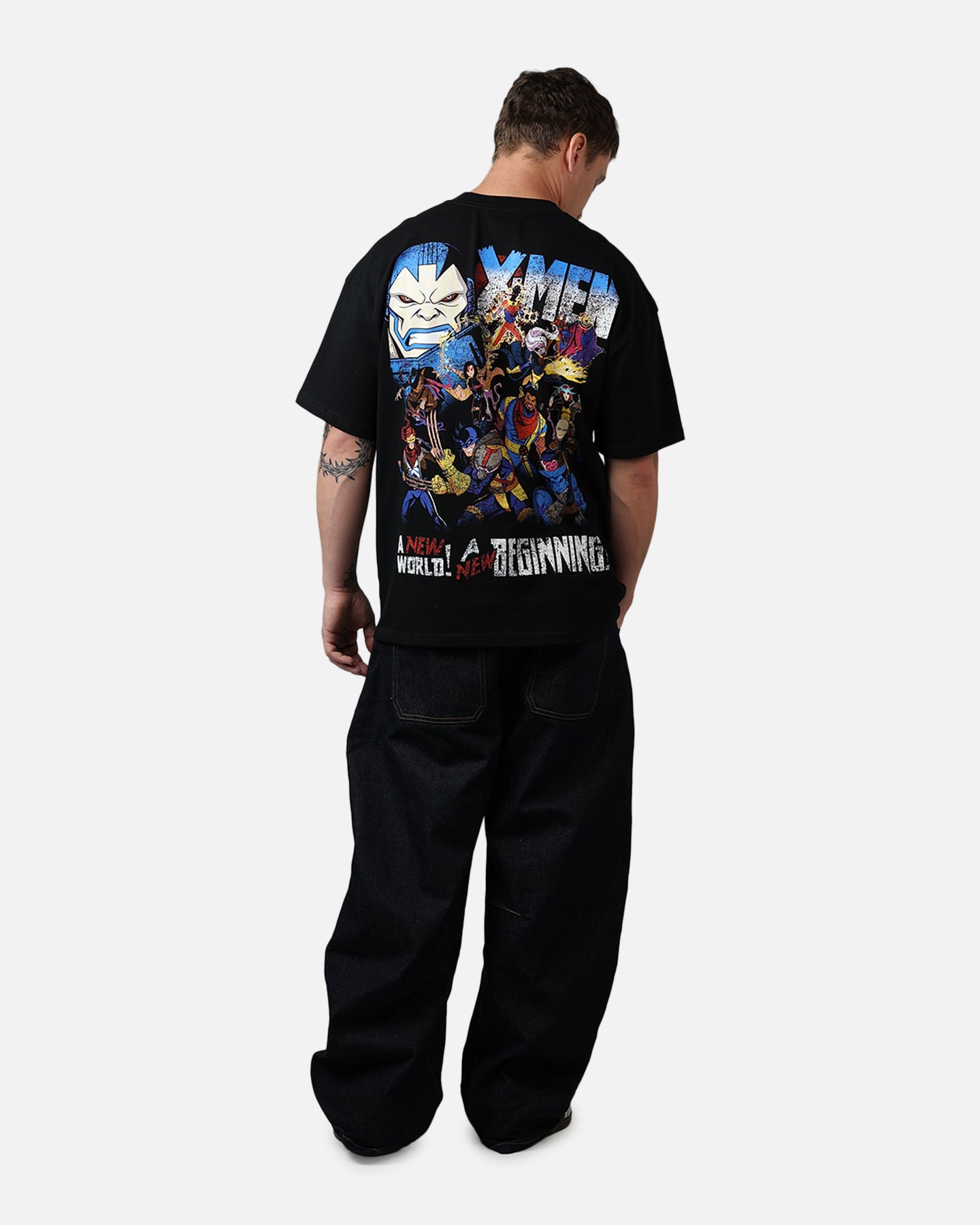 73Studio Marvel X-Men Previously On X-Men T-Shirt Black | Culture