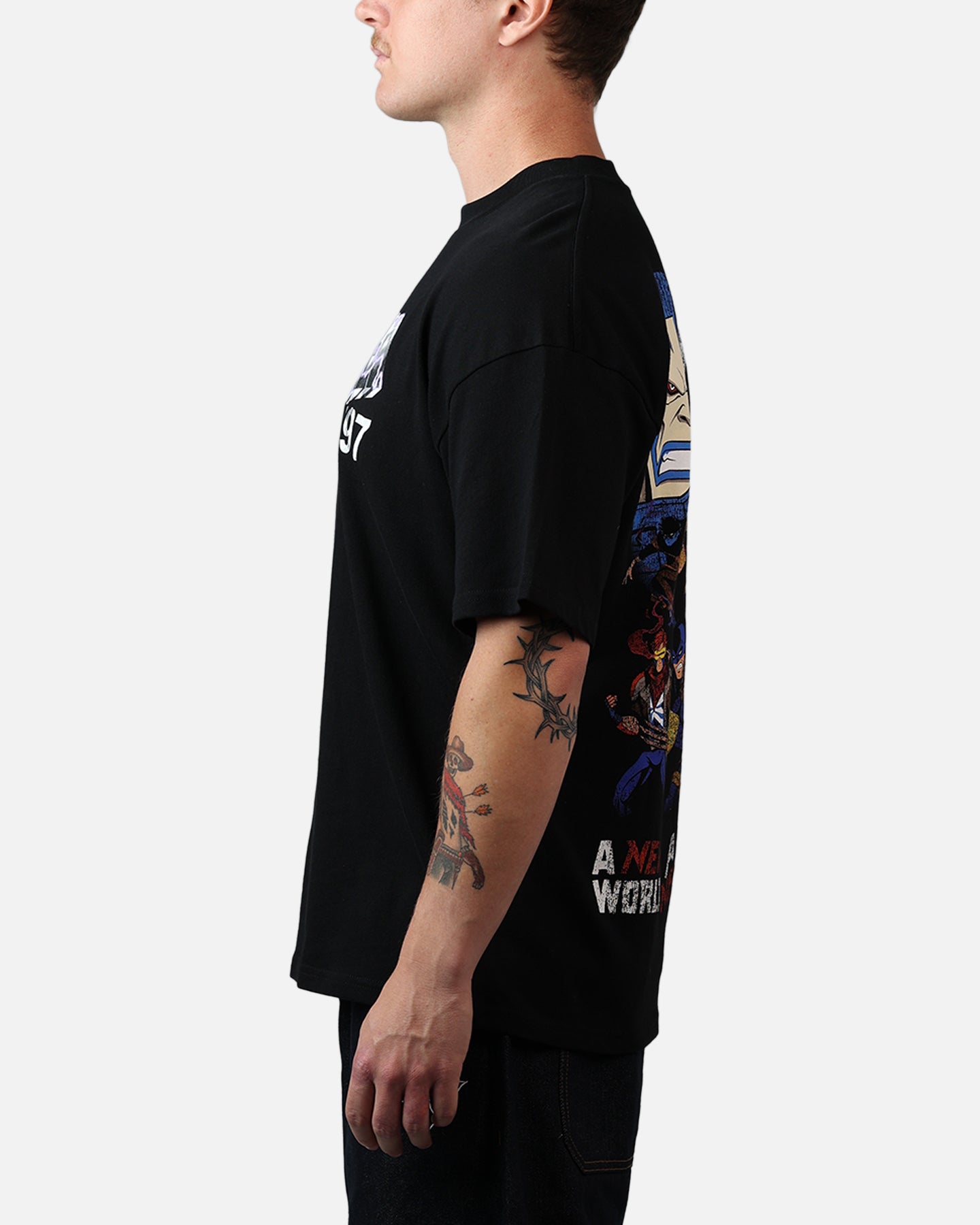 73Studio Marvel X-Men Previously On X-Men T-Shirt Black | Culture