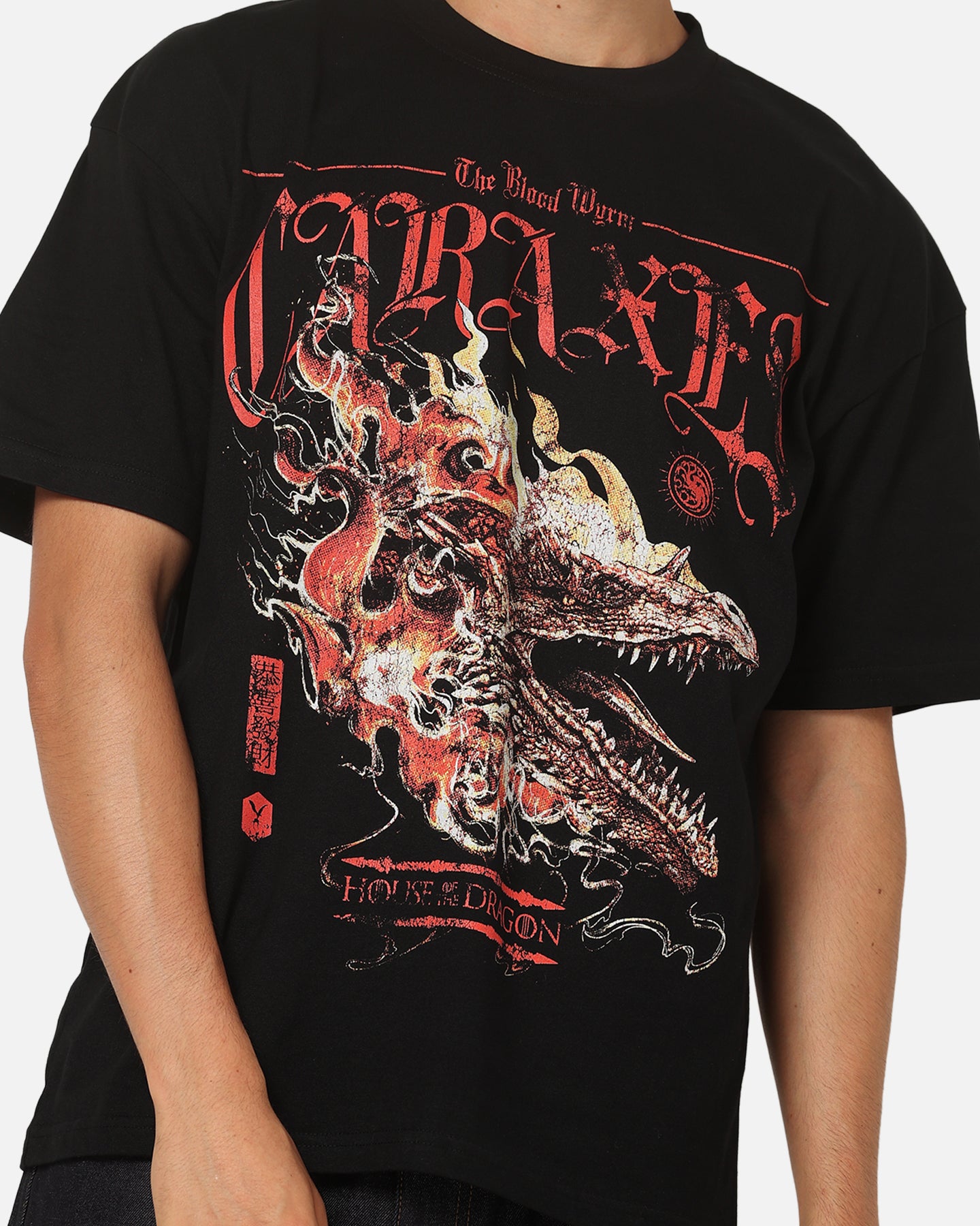 73Studio X House Of The Dragon Caraxes T-Shirt Black | Culture
