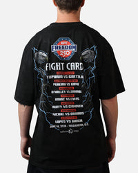 UFC By Culture Kings UFC 250 Eagle T-Shirt Black Acidwash
