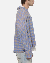 Represent Santa Monica Flannel Drift Blue