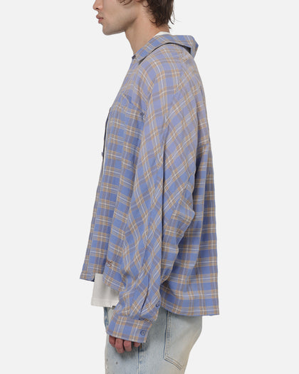 Represent Santa Monica Flannel Drift Blue