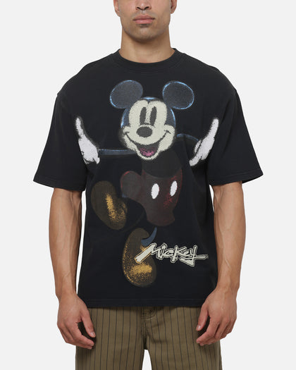 Carré X Mickey & Friends Big Head T-Shirt Vintage Black