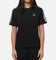 Adidas Women's 3 Stripe T-Shirt Black/White