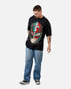73Studio X WWE Rey Mysterio Independence T-Shirt Black Acidwash