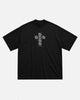 Loiter x After Midnight Cross T-Shirt Black
