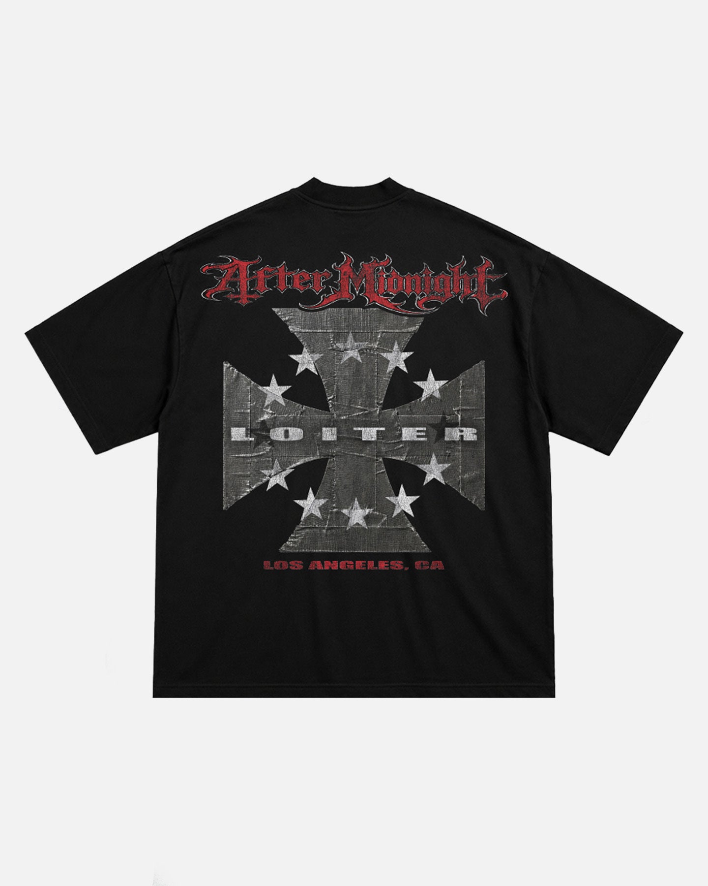 Loiter x After Midnight Cross T-Shirt Black | Culture Kings US
