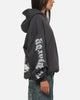 Ed Hardy Chrome Hoodie Washed Black