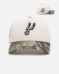 New Era San Antonio Spurs 'Realtree Visor' 9FORTY A-Frame Snapback Cream/Camo