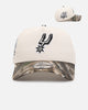 New Era San Antonio Spurs 'Realtree Visor' 9FORTY A-Frame Snapback Cream/Camo