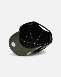 New Era Boston Red Sox 'Realtree Grit 2.0' 9FORTY A-Frame Snapback Black/Green/Orange
