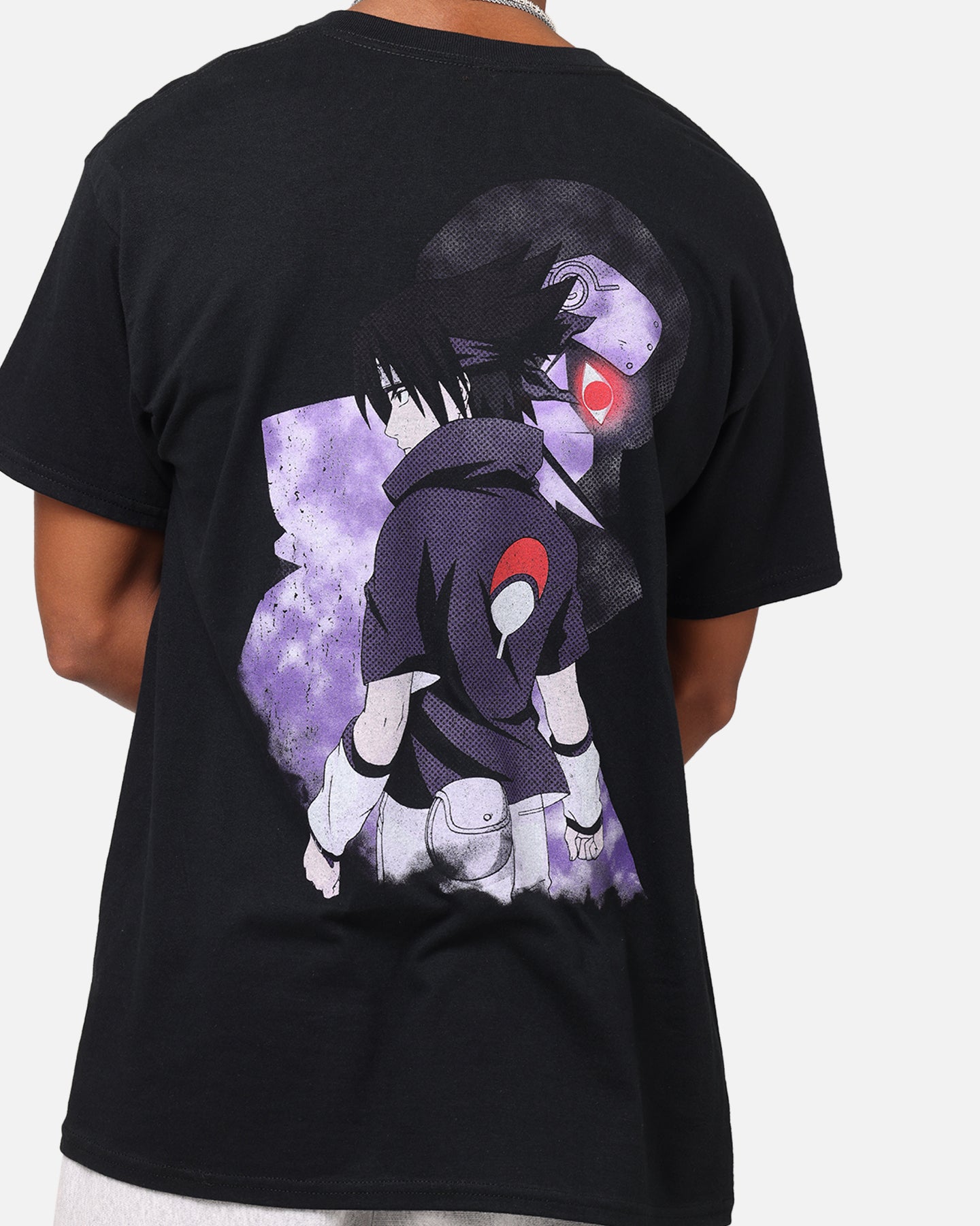 Goat Crew X Naruto Sasuke Premium Vintage T-Shirt Black | Culture