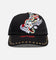 Ed Hardy Heart And Skull Trucker Snapback Black