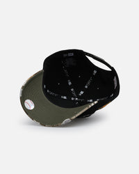 New Era Houston Astros 'Realtree Grit 2.0' 9FORTY A-Frame Snapback Black/Green/Orange
