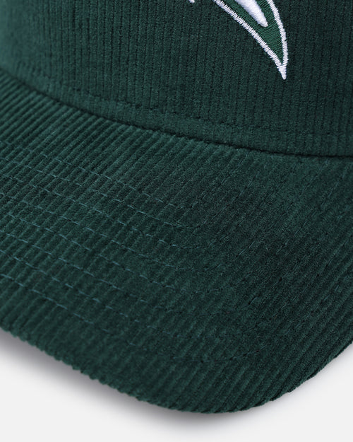 New Era Los Angeles Chargers 'Dark Green Cord' 9FORTY A-Frame Corduroy Snapback Dark Green