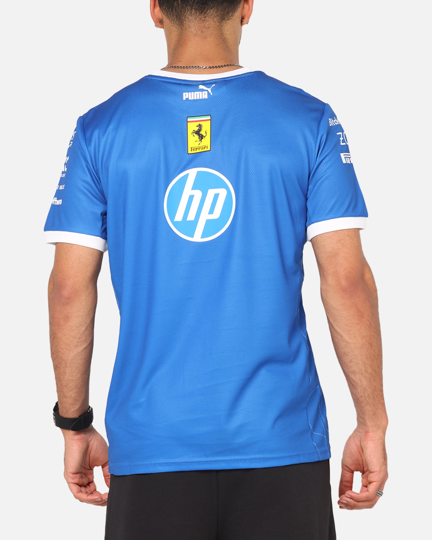 Puma X Scuderia Ferrari Monza T-Shirt Steer Blue | Culture Kings US