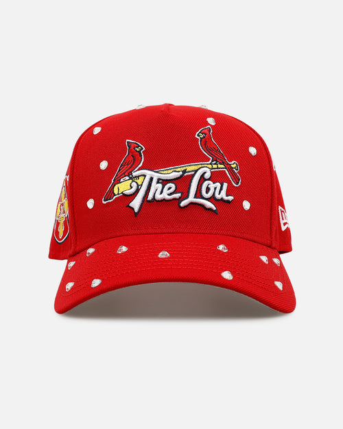 New Era St. Louis Cardinals 'Embellishment' 9FORTY A-Frame Snapback Official Team Colors