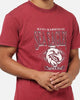 Bleacher Athletic Manly Warringah Sea Eagles Adult Washed Team T-Shirt Maroon
