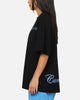 Carre Side Script Oversized T-Shirt Black/Blue