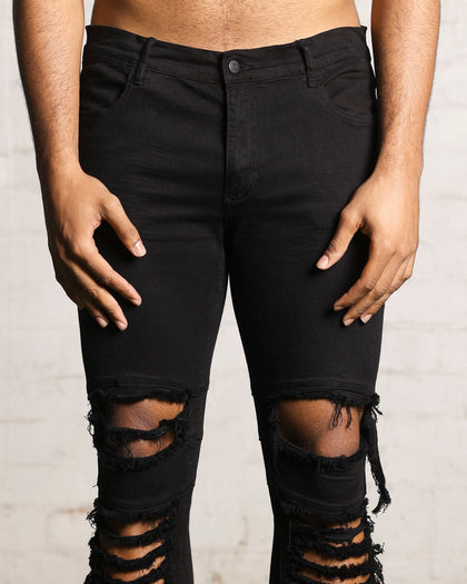 Saint Morta Rework Jeans Black