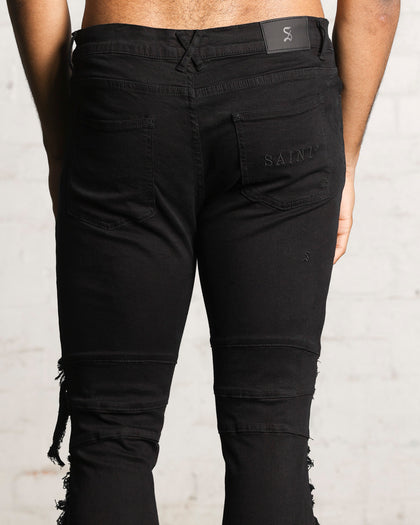 Saint Morta Rework Jeans Black
